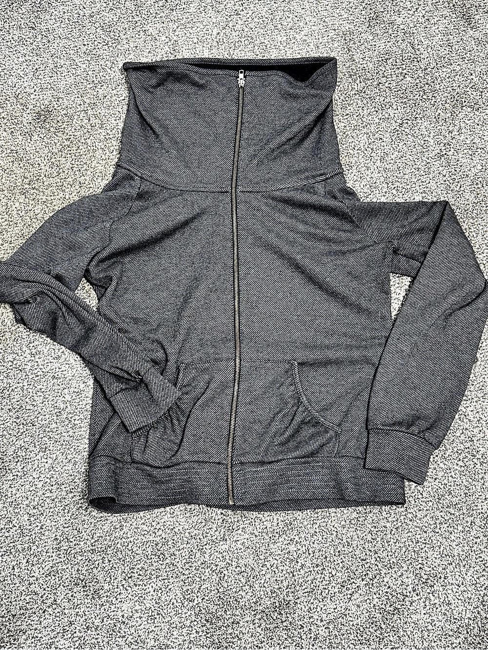 GUESS Women's Black Zip Jacket Size X-Large